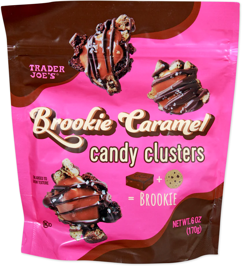 Trader Joe's Brookie Caramel Candy Clusters- 170g