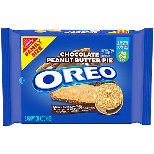 Oreo Chocolate Peanut Butter Pie Family Size- 481g