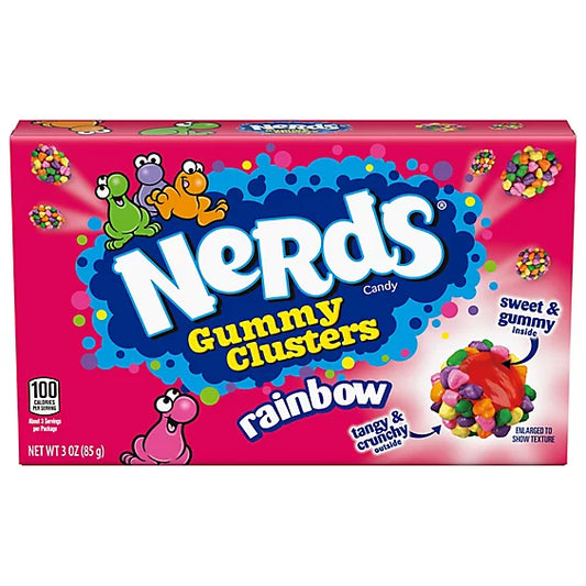 Nerds Gummy Clusters Rainbow- 85g